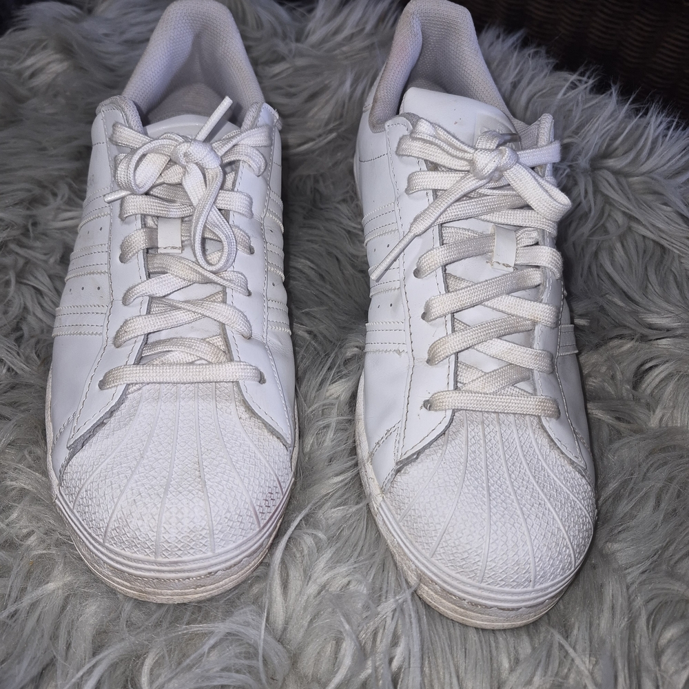 Mens adidas White Athletic Shoes